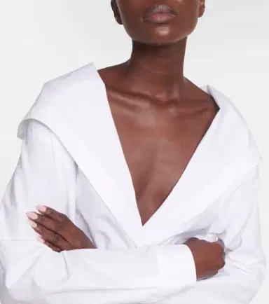 Alaïa Alaïa Hooded cotton bodysuit | Thumbnail 3 Alaïa Alaïa Hooded cotton bodysuit | Thumbnail 3