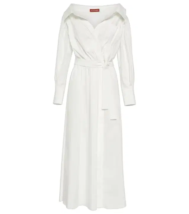 Altuzarra Lyddy cotton-blend wrap dress