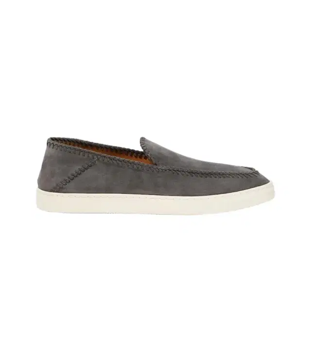 Giorgio Armani Galleria 3 suede slip-on shoes