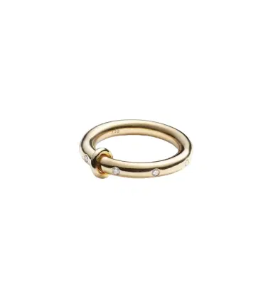 Spinelli Kilcollin Ovio 18kt gold ring with diamonds | Thumbnail 1