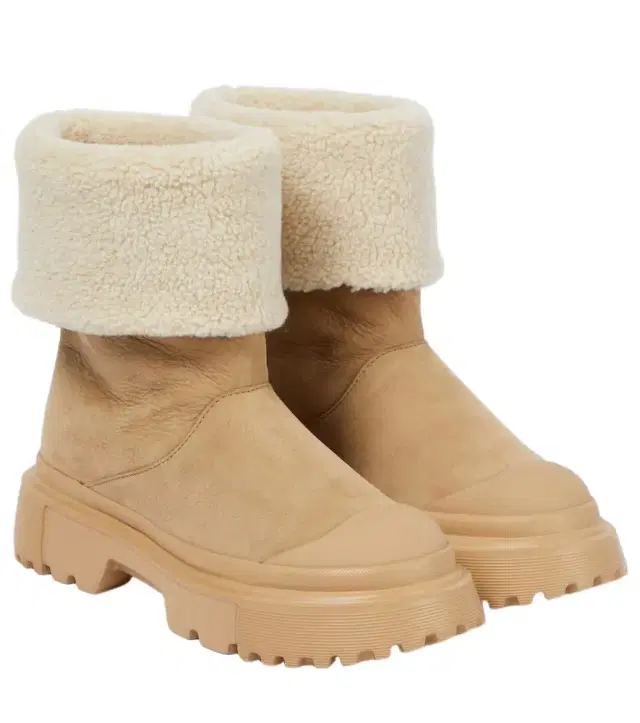 Hogan H619 suede ankle boots