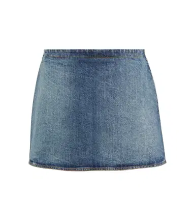 Alaïa Alaïa Denim miniskirt | Thumbnail 1