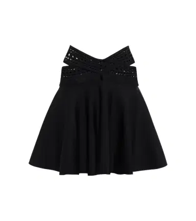 Alaïa Alaïa Vienne high-rise miniskirt | Thumbnail 1