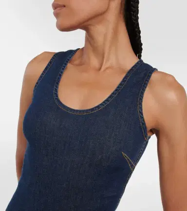 Alaïa Alaïa Cotton-blend bodysuit | Thumbnail 2