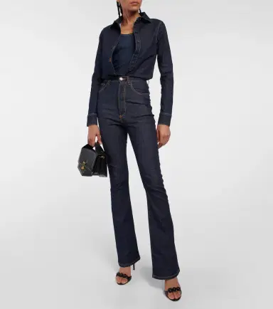 Alaïa Alaïa Cotton-blend bodysuit | Thumbnail 4