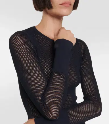 Alaïa Alaïa Archetypes fishnet gown | Thumbnail 3