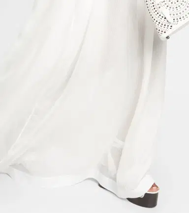 Alaïa Alaïa Off-shoulder maxi dress | Thumbnail 4