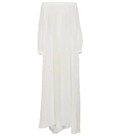 Alaïa Alaïa Off-shoulder maxi dress | Thumbnail 1
