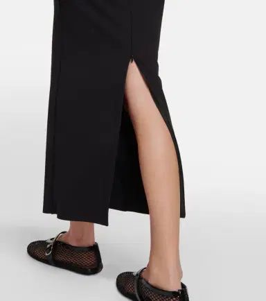 Alaïa Alaïa Jersey midi dress | Thumbnail 7