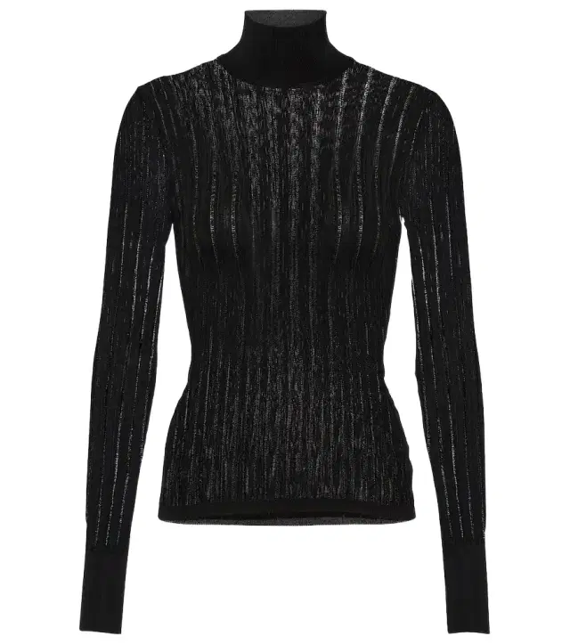 Alaia Alaïa Crinoline turtleneck sweater