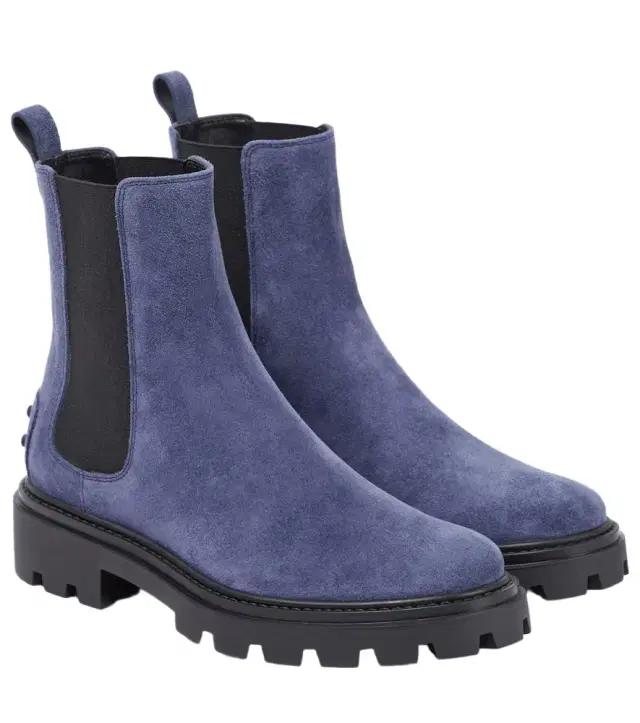 Tod's Suede Chelsea boots