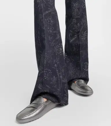 Tod's Metallic leather moccasins | Thumbnail 6 Tod's Metallic leather moccasins | Thumbnail 6