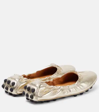 Tod's Leather ballet flats | Thumbnail 4