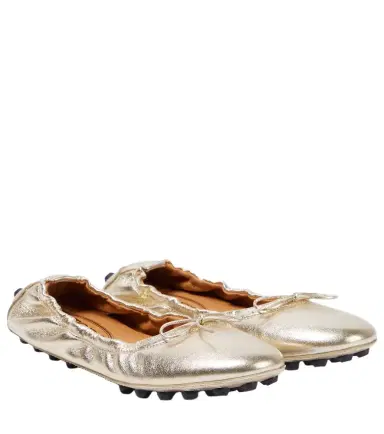 Tod's Leather ballet flats | Thumbnail 1