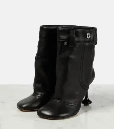 Loewe Toy leather ankle boots | Thumbnail 4