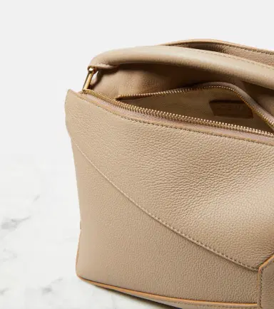 Loewe Puzzle Edge Small leather top-handle bag | Thumbnail 2 Loewe Puzzle Edge Small leather top-handle bag | Thumbnail 2