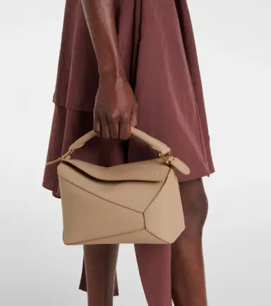 Loewe Puzzle Edge Small leather top-handle bag | Thumbnail 6 Loewe Puzzle Edge Small leather top-handle bag | Thumbnail 6