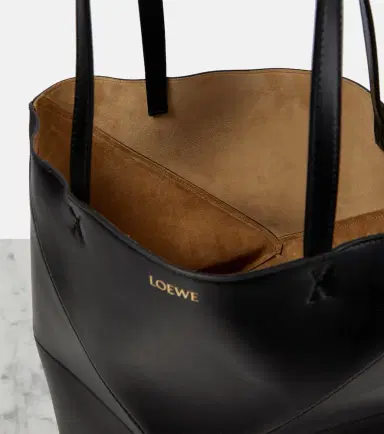 Loewe Puzzle Fold Medium leather tote bag | Thumbnail 2