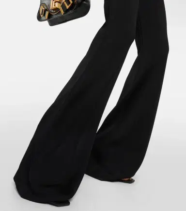 Balmain High-rise flared knit pants | Thumbnail 5