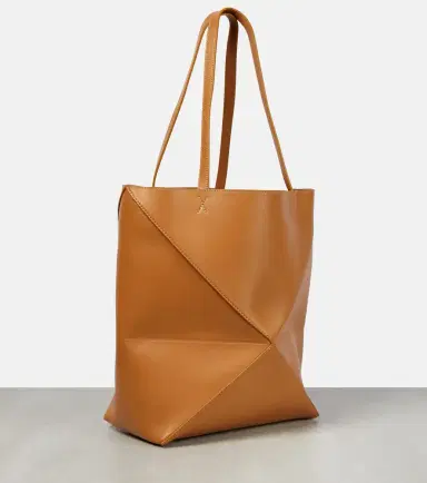 Loewe Puzzle Fold Medium leather tote bag | Thumbnail 4
