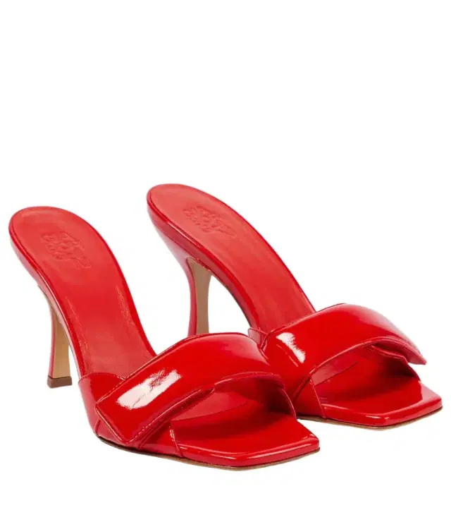 Gia Borghini Alodie patent leather mules