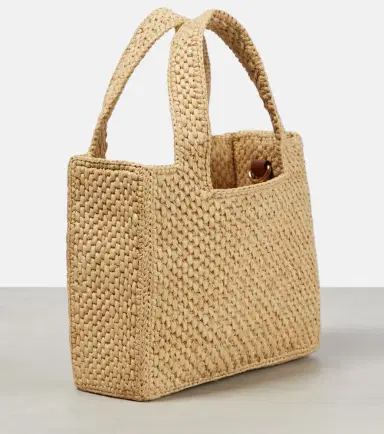 Loewe Paula's Ibiza logo raffia top-handle bag | Thumbnail 4 Loewe Paula's Ibiza logo raffia top-handle bag | Thumbnail 4