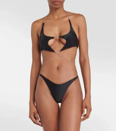Mugler Cutout bikini bottoms | Thumbnail 3