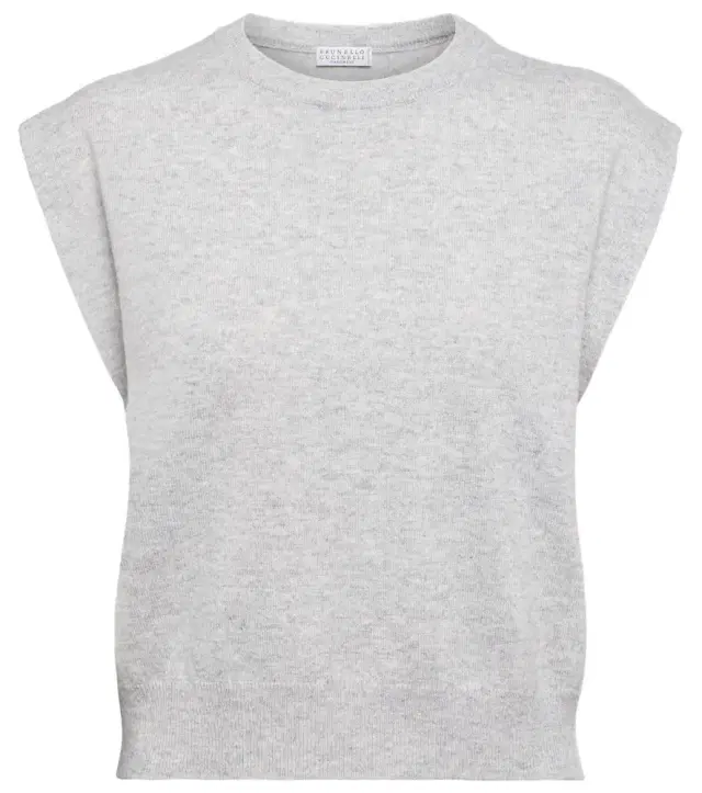 Brunello Cucinelli Knitted cashmere vest