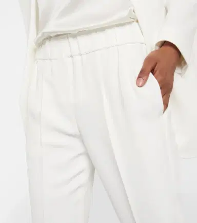 Brunello Cucinelli Tailored crêpe pants | Thumbnail 3