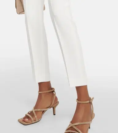 Brunello Cucinelli Tailored crêpe pants | Thumbnail 6