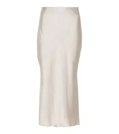 Brunello Cucinelli Satin midi skirt | Thumbnail 1