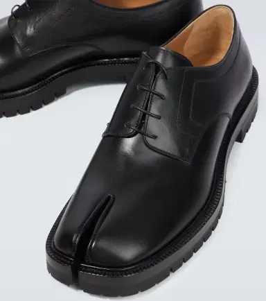 Maison Margiela Tabi leather Derby shoes | Thumbnail 3