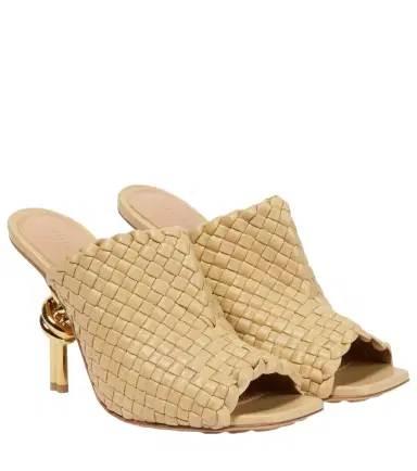 Bottega Veneta Knot leather mules | Thumbnail 1 Bottega Veneta Knot leather mules | Thumbnail 1