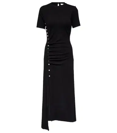 Rabanne Pleated jersey maxi dress | Thumbnail 1
