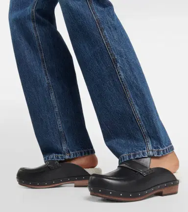 Brunello Cucinelli Mid-rise wide-leg jeans | Thumbnail 3