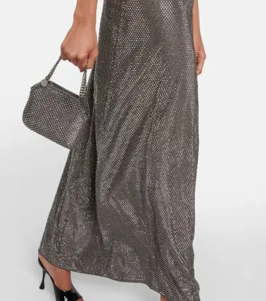 Stella McCartney Asymmetric embellished maxi dress | Thumbnail 2
