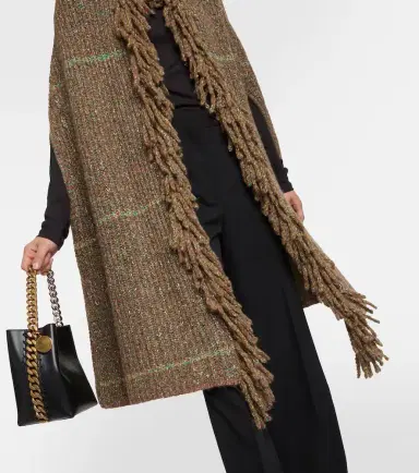 Stella McCartney Fringed poncho | Thumbnail 5