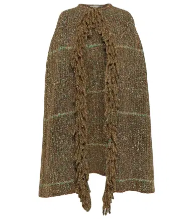Stella McCartney Fringed poncho | Thumbnail 1
