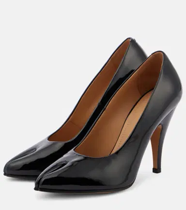 Maison Margiela Tabi patent leather pumps | Thumbnail 3