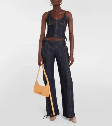 Jean Paul Gaultier Denim bustier | Thumbnail 4