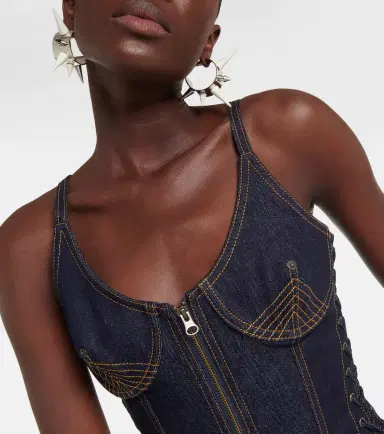 Jean Paul Gaultier Denim bustier | Thumbnail 5