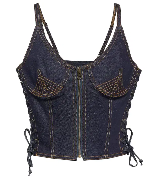 Jean Paul Gaultier Denim bustier