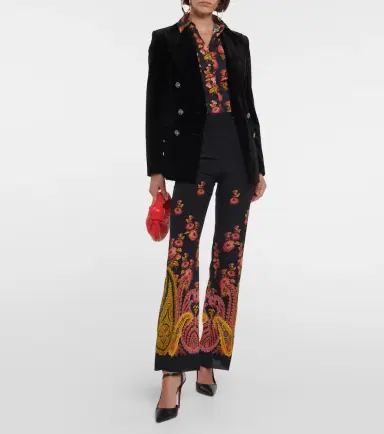 Etro Floral cotton-blend shirt | Thumbnail 3