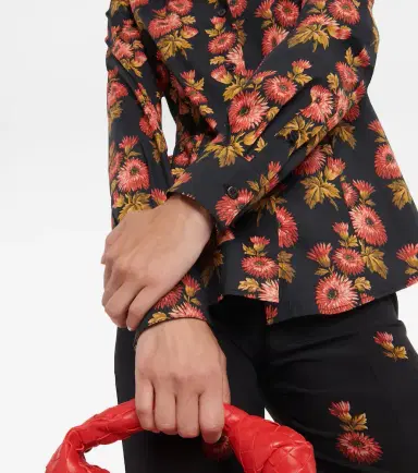 Etro Floral cotton-blend shirt | Thumbnail 4
