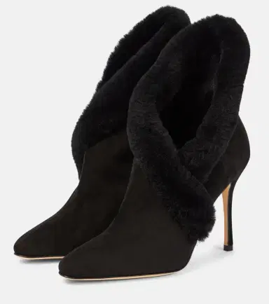 Manolo Blahnik Nestanu 105 suede ankle boots | Thumbnail 7