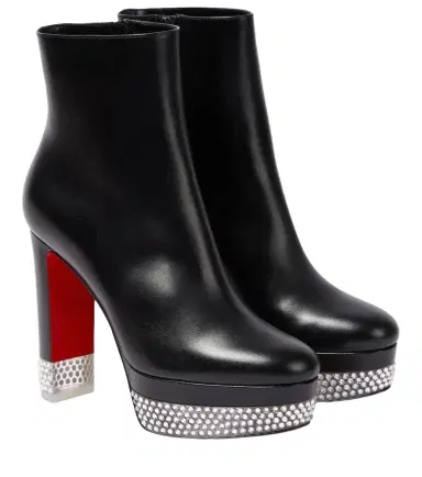 Christian Louboutin Cassandribooty leather ankle boots | Thumbnail 1
