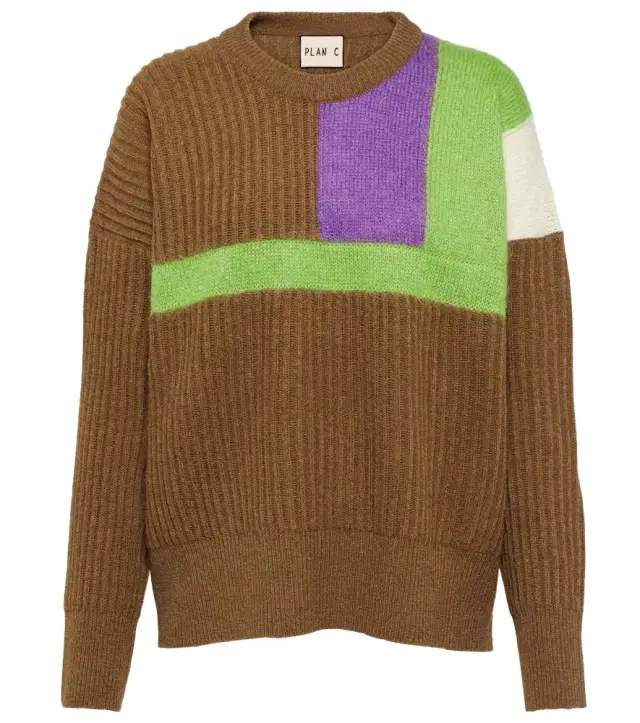Plan C Wool and cashmere sweater