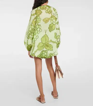 Etro Printed ramie tunic | Thumbnail 3
