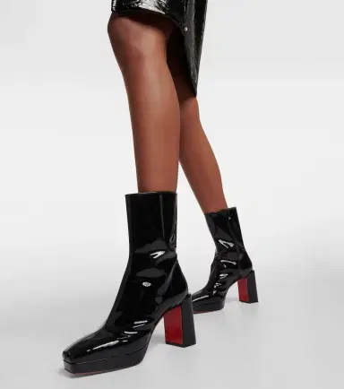 Christian Louboutin Alleo 90 patent leather ankle boots | Thumbnail 2