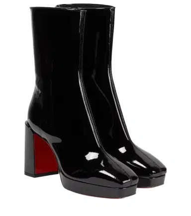 Christian Louboutin Alleo 90 patent leather ankle boots | Thumbnail 1
